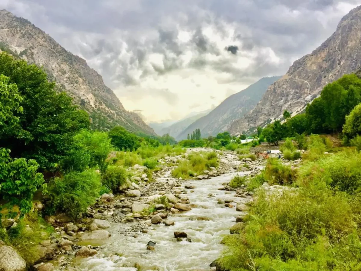 Kalash Valley cultural landscape view 16 in Chitral, Pakistan