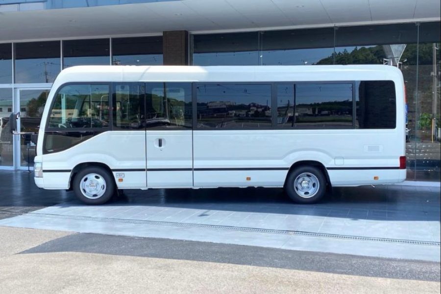 Coaster Saloon 5C – Mini Bus for Rent