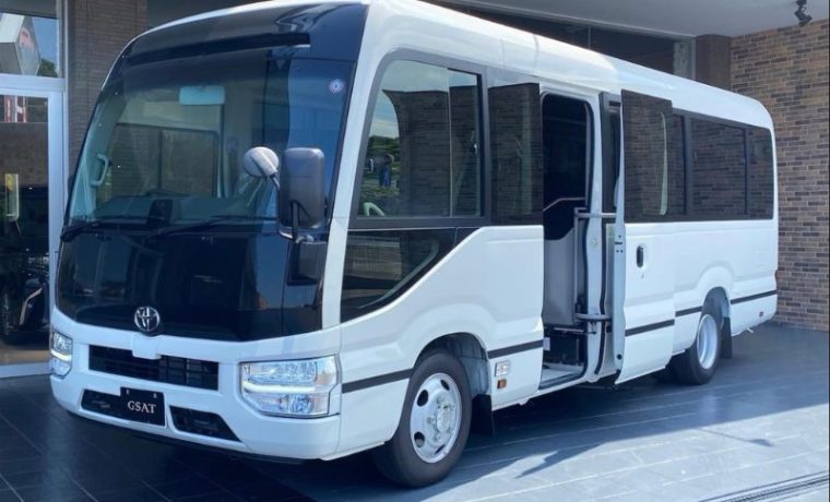 Coaster Saloon 5C – Mini Bus for Rent