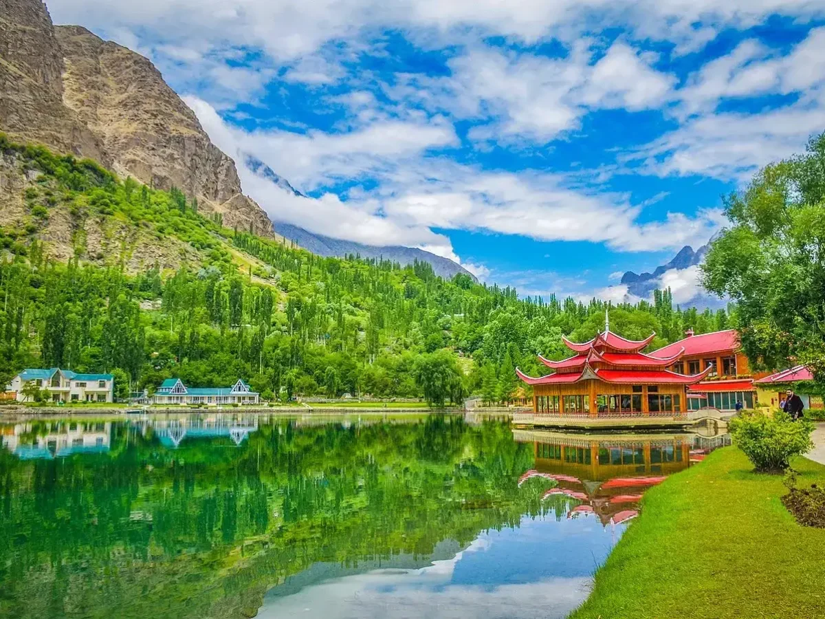 Skardu mountain landscape in Gilgit-Baltistan