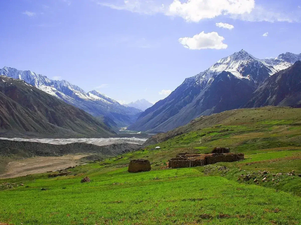 Hindu Kush mountain landscape in Chitral District, Pakistan