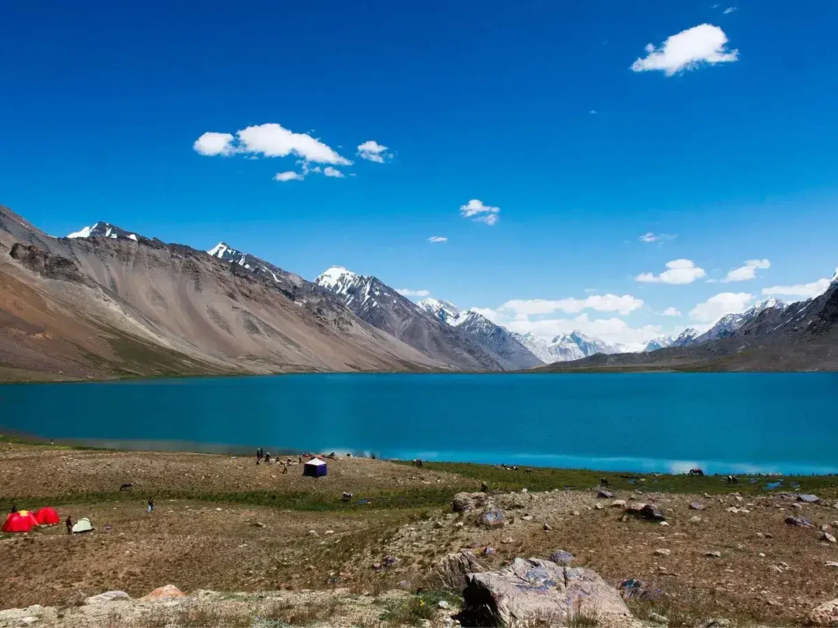 Chitral mountain valley in northern Pakistan