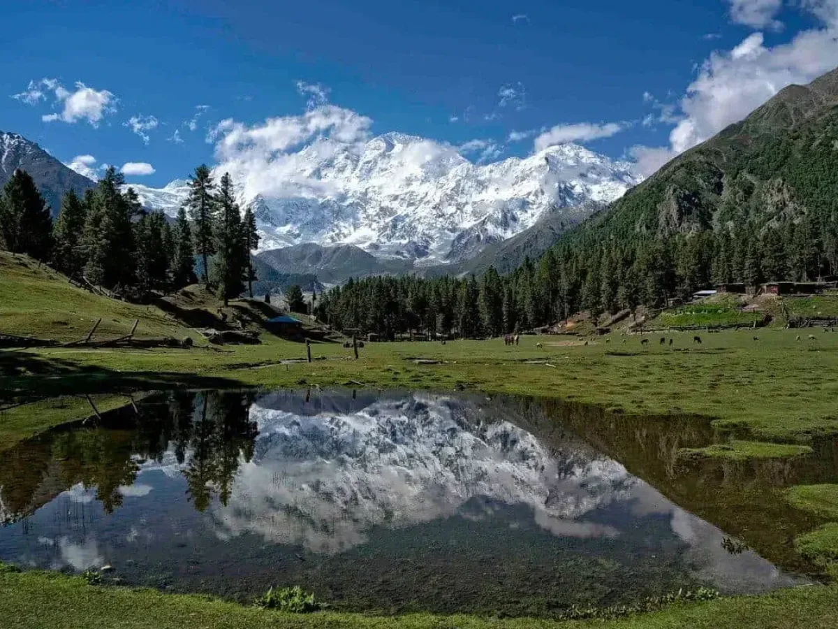 Fairy Meadows and Nanga Parbat in Gilgit-Baltistan, Pakistan