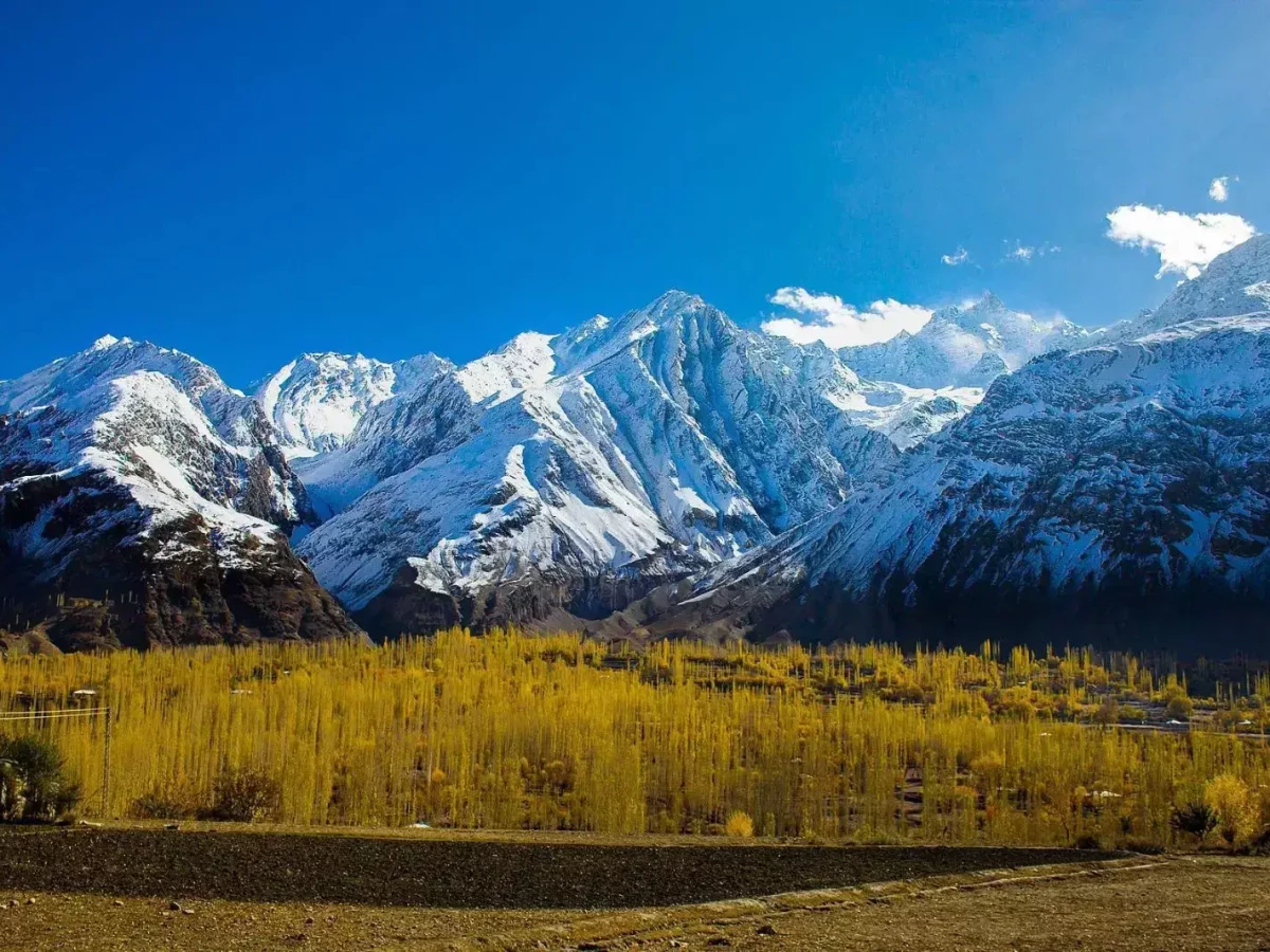 Landscape in Ghizer Valley, Gilgit-Baltistan, Pakistan
