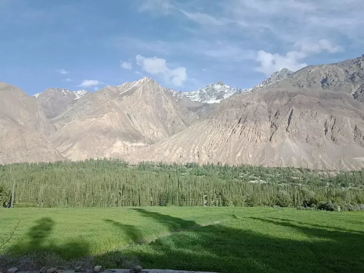Landscape in Ghizer Valley, Gilgit-Baltistan, Pakistan
