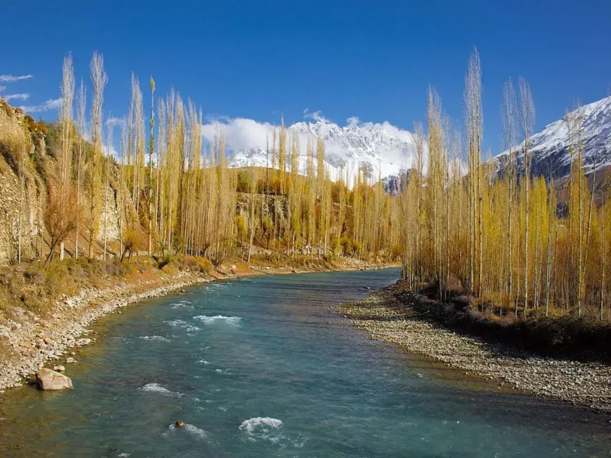 Landscape in Ghizer Valley, Gilgit-Baltistan, Pakistan