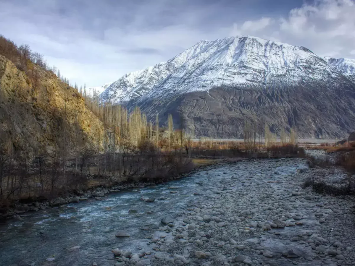 Landscape in Ghizer Valley, Gilgit-Baltistan, Pakistan