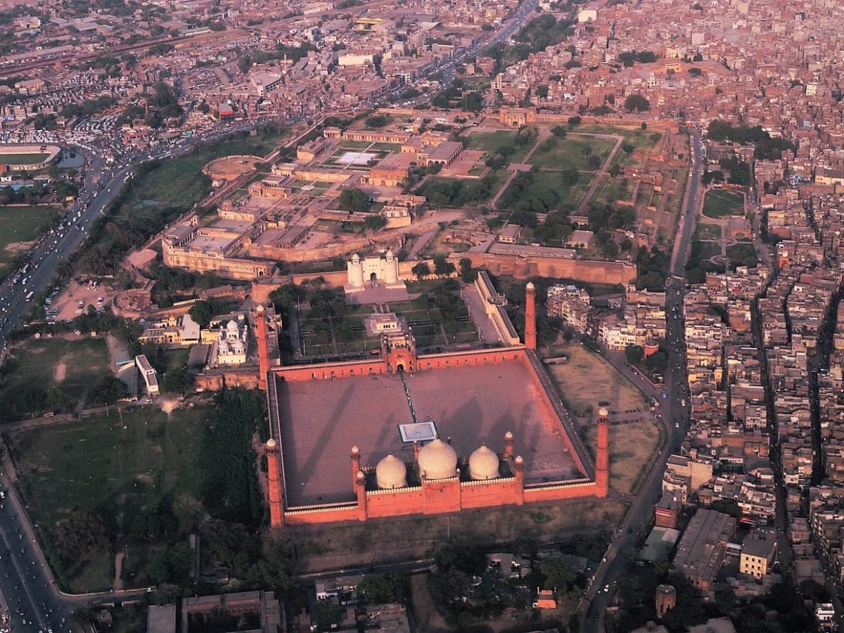 Walled City street in Lahore, Pakistan