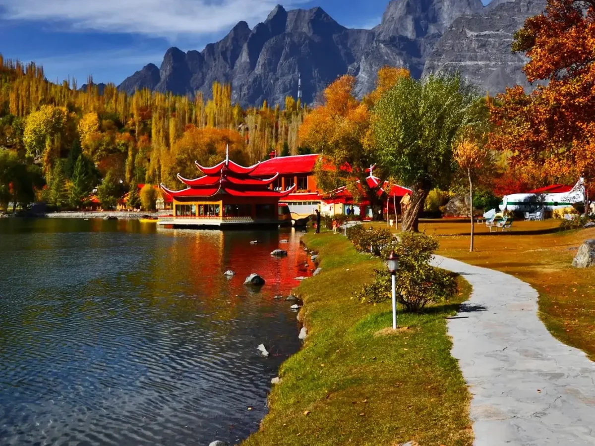 Skardu and Baltistan autumn scenery