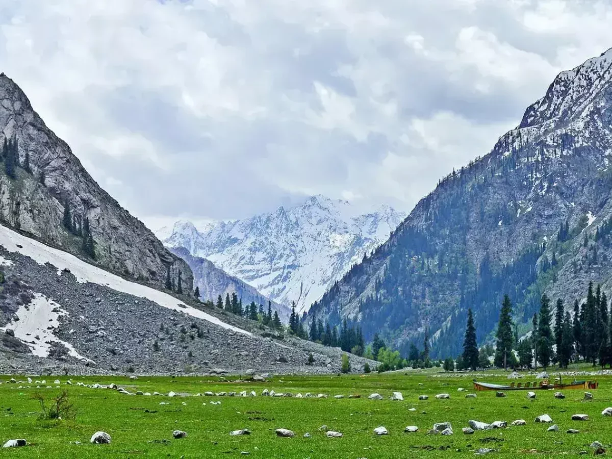 Swat Valley landscape view 3 in northern Pakistan