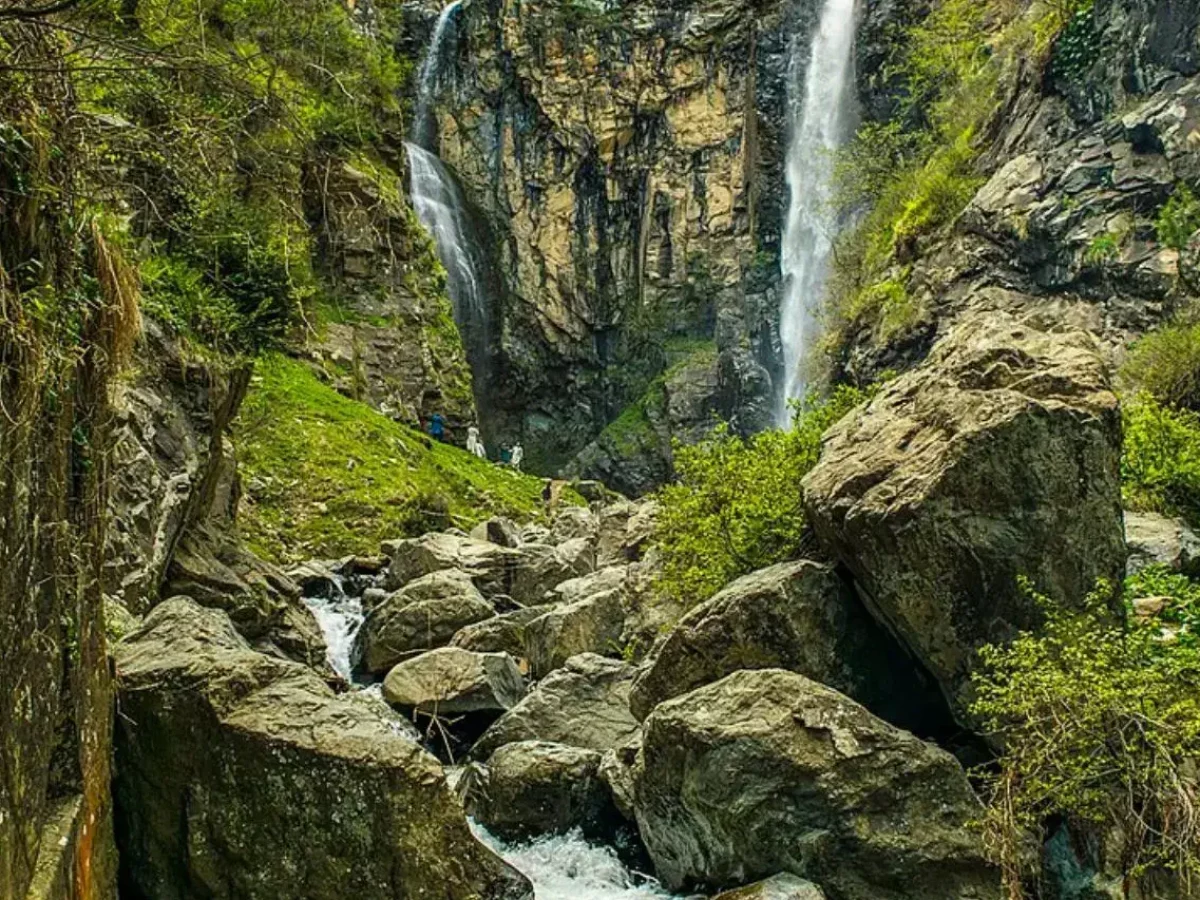 Swat Valley landscape view 4 in northern Pakistan