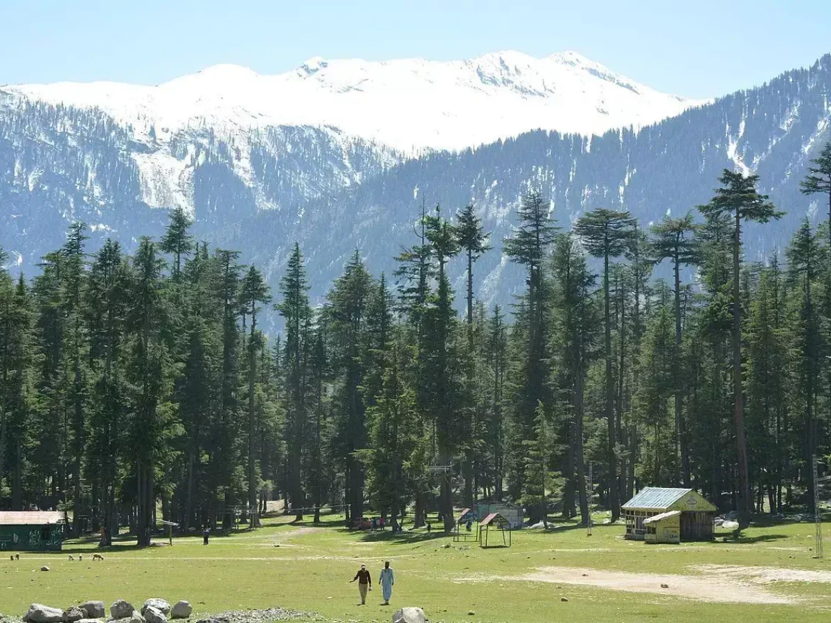 Swat Valley landscape view 5 in northern Pakistan