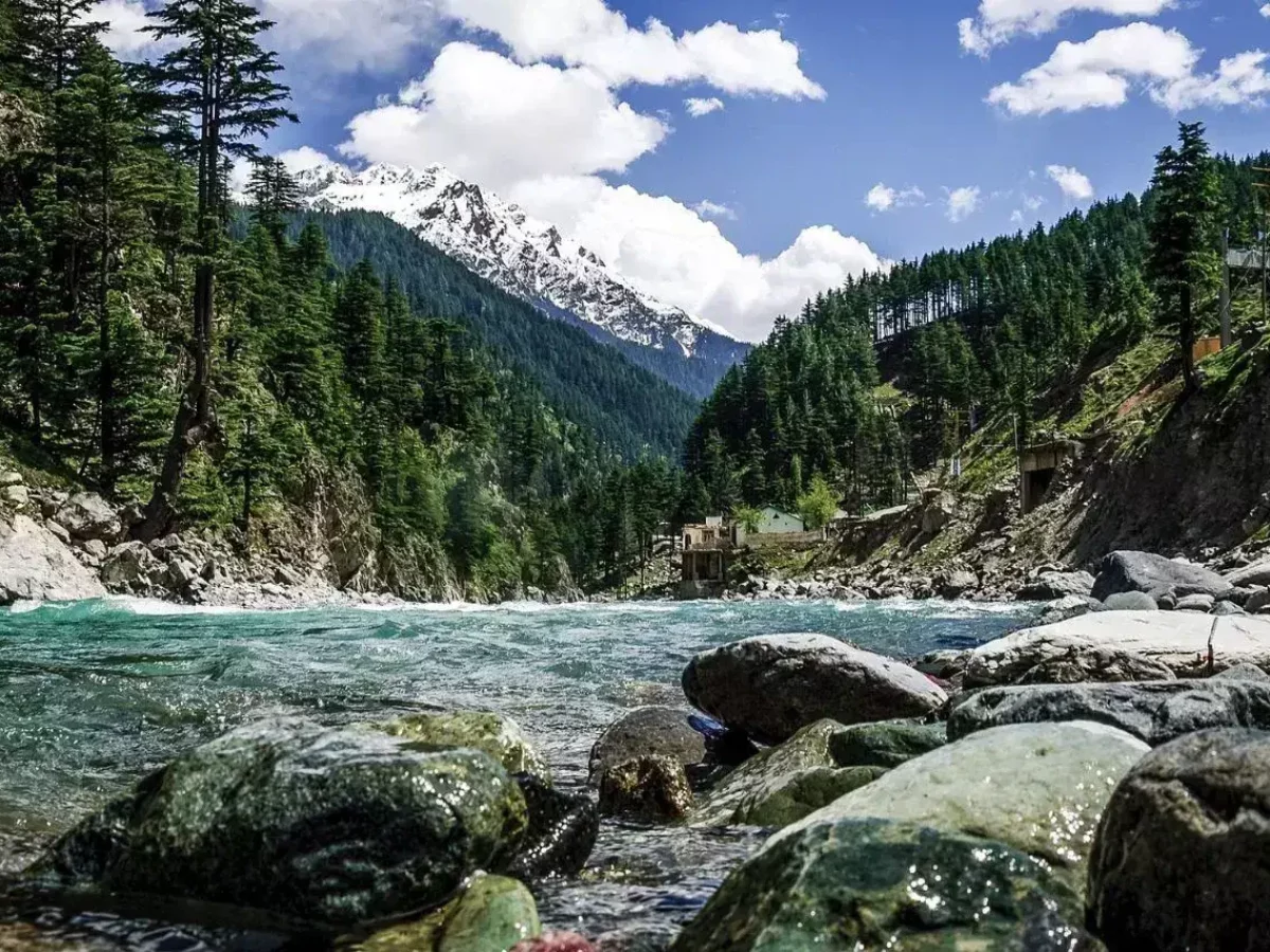 Swat Valley landscape view 6 in northern Pakistan