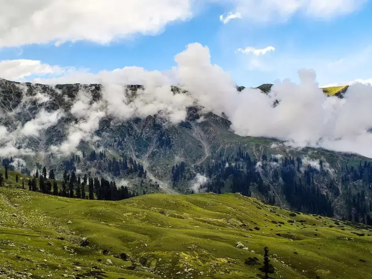 Swat Valley landscape view 7 in northern Pakistan